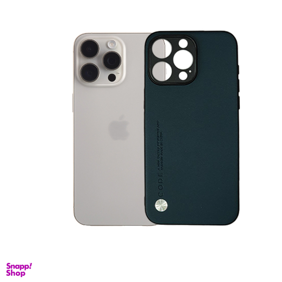 قاب گوشی موبایل چرمی لاکچری CODE مناسب اپل iPhone 15 Pro Max