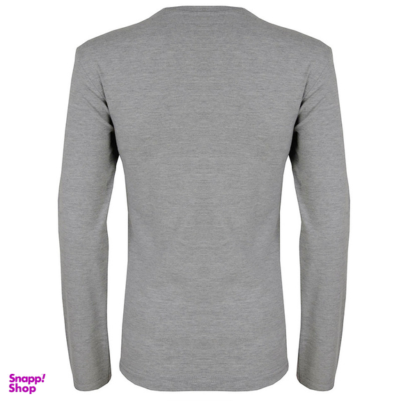 تیشرت آستین بلند زنانه کانتکس مدل 249014419 رنگ طوسی