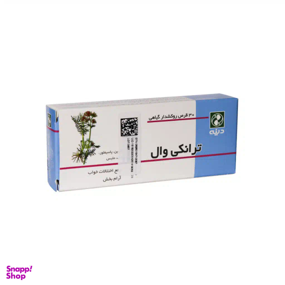 قرص تنظیم خواب ترانکی وال دینه بسته 30 عددی