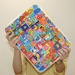 کاور لپ تاپ 14 اینچ مدل استیکر دار