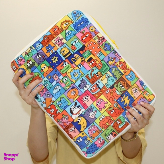 کاور لپ تاپ 14 اینچ مدل استیکر دار