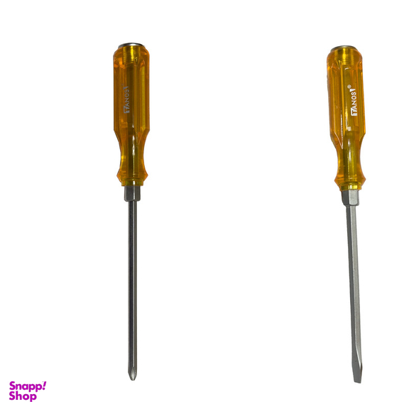 پیچ گوشتی ضربه خور دوسو و چهارسو تانوس کد SMT-TANOS-DOSO-CHARSO بسته 2 عددی