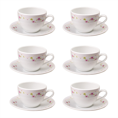 سرویس چای خوری ۱۲ پارچه چینی مقصود مدل دوروتی