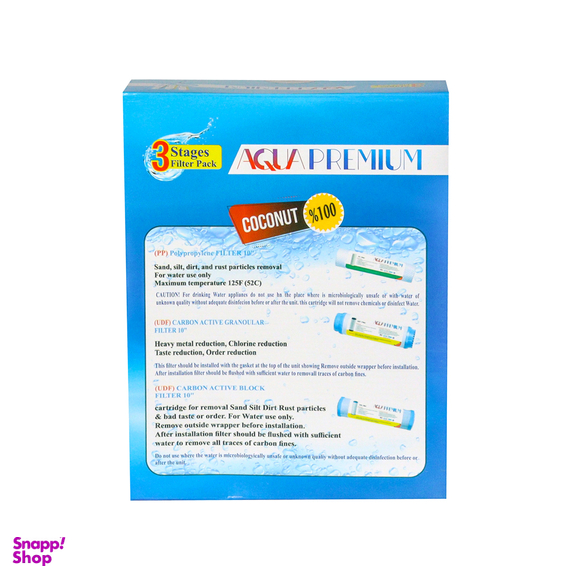 دستگاه تصفیه آب خانگی آکواپرمیوم مدل A8OAB11-BL-TP