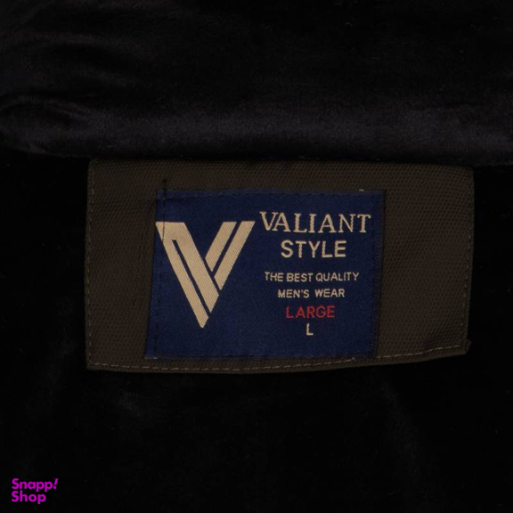 کاپشن مردانه والیانت استایل مدل پوست ماری رنگ سبز