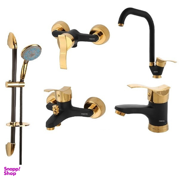 ست شیرآلات فاخته مدل کارن MT2 مجموعه 5 عددی