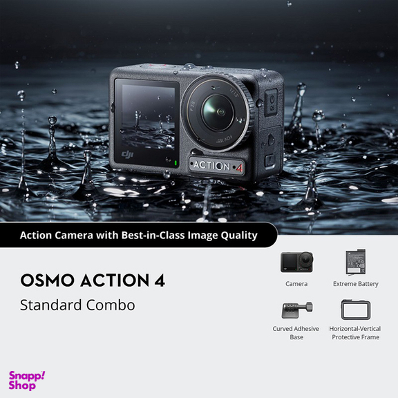 دوربین فیلم برداری دی جی آی مدل Osmo Action 4 Adventure Combo