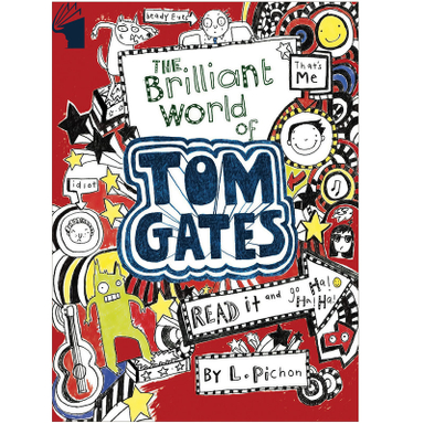 کتاب The Brilliant World of Tom Gates اثر L Pichon انتشارات معیار علم