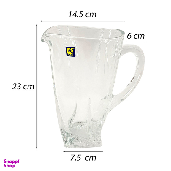 ست پارچ و لیوان 7 پارچه ام آر اس مدل توئیست