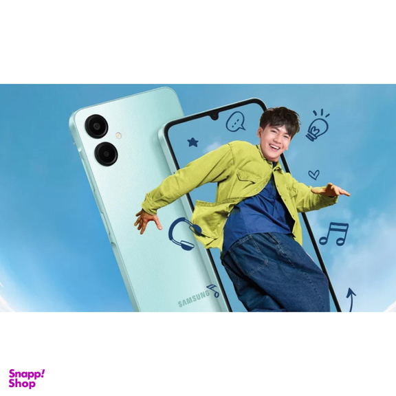 گوشی موبایل سامسونگ مدل Galaxy A06 دو سیم کارت ظرفیت 64 گیگابایت و رم 4 گیگابایت به همراه شارژر 25 وات سامسونگ