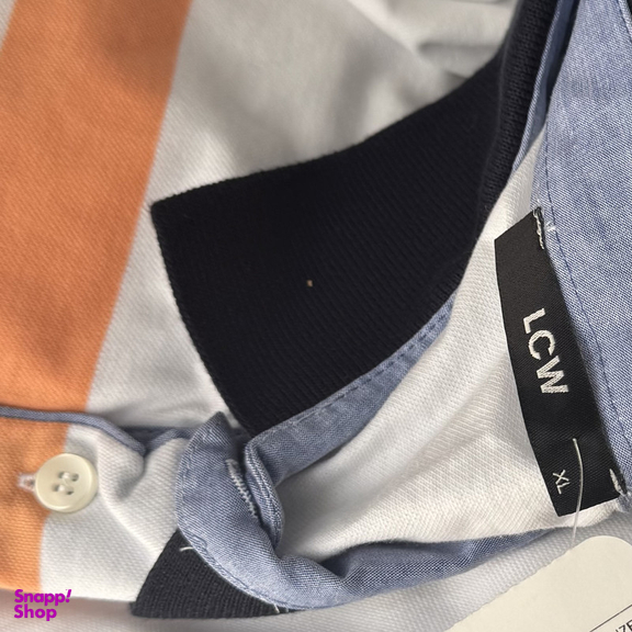 پولوشرت آستین کوتاه مردانه ال سی وایکیکی مدل organica