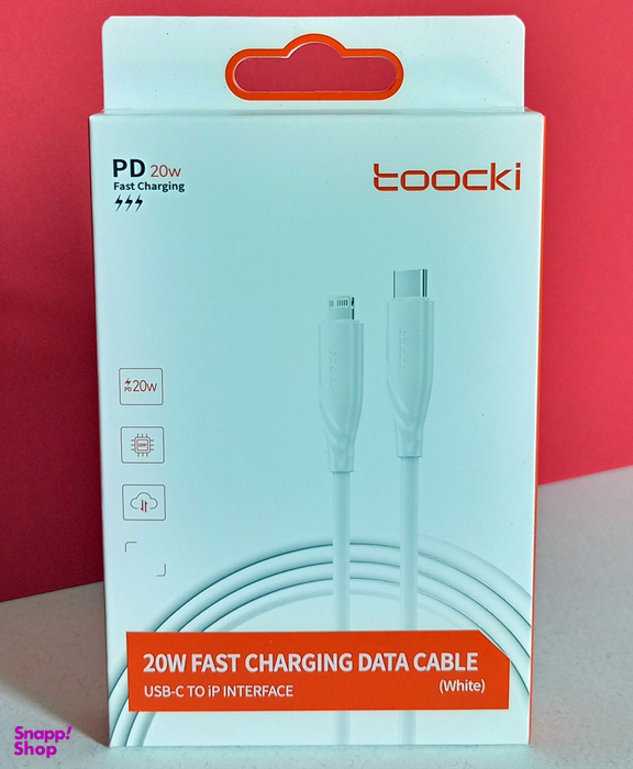 کابل تبدیل USB-C به Lightning توکی مدل TQ-X38C1 طول 1 متر