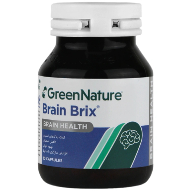 کپسول برین بریکس گرین نیچر بسته 30 عددی