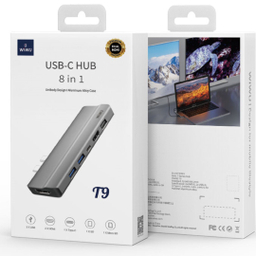 هاب 8 پورت Type-C ویوو مدل T9 8 In 1