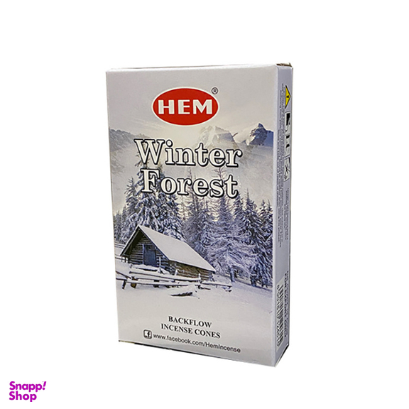 عود آبشاری هم مدل جنگل زمستانی کد Winter Forest-01 بسته 10 عددی
