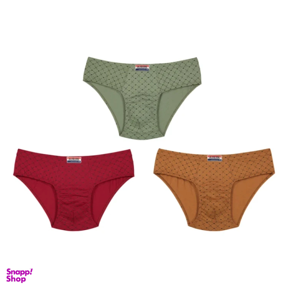 شورت اسلیپ مردانه آیدین کد 02 بسته 3 عددی