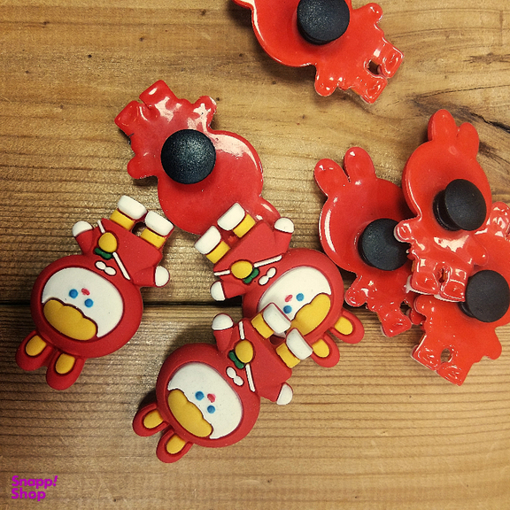 پیکسل استیکر جیبیتز کراکس مدل دختر کارتونی پایه دار