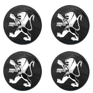 درپوش رینگ خودرو قطعه سازان کبیر مدل RIN-206BLC-3010375 مناسب پژو 206 بسته 4 عددی