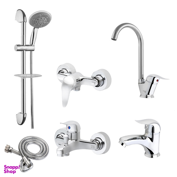 ست شیرآلات حکمت نشان مدل لیندا پلاس K مجموعه 6 عددی