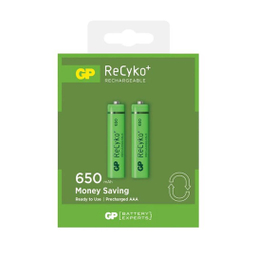 باتری نیم قلمی قابل شارژ گیگاست مدل +ReCyko ظرفیت 650 میلی آمپر