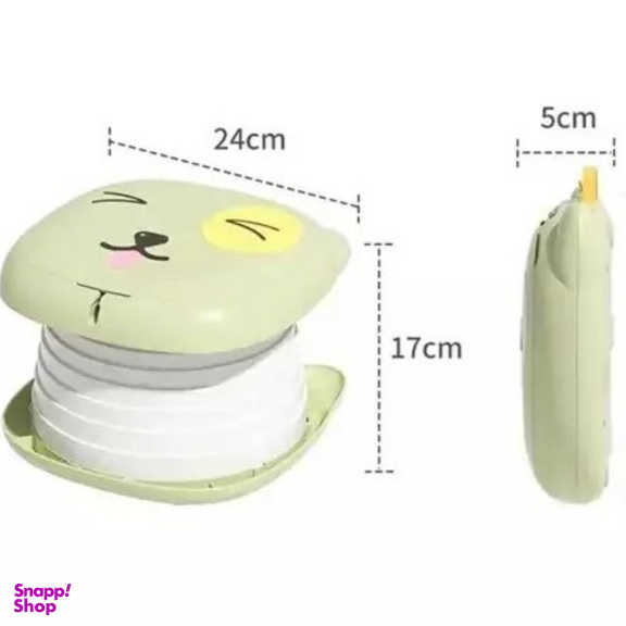 توالت فرنگی تاشو کودک مدل گربه چشمک زن