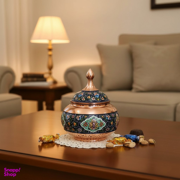 شکلات خوری مس و پرداز کادوی ایرانی