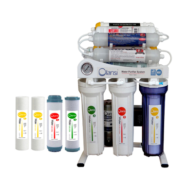 دستگاه تصفیه کننده آب اولانسی مدل REVERSE OSMOSIS AT7650 به همراه فیلتر مجموعه 4 عددی