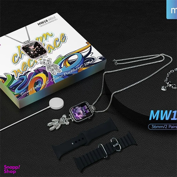 ساعت هوشمند مودیو مدل MW18 Mini سایز 36 میلی‌ متر