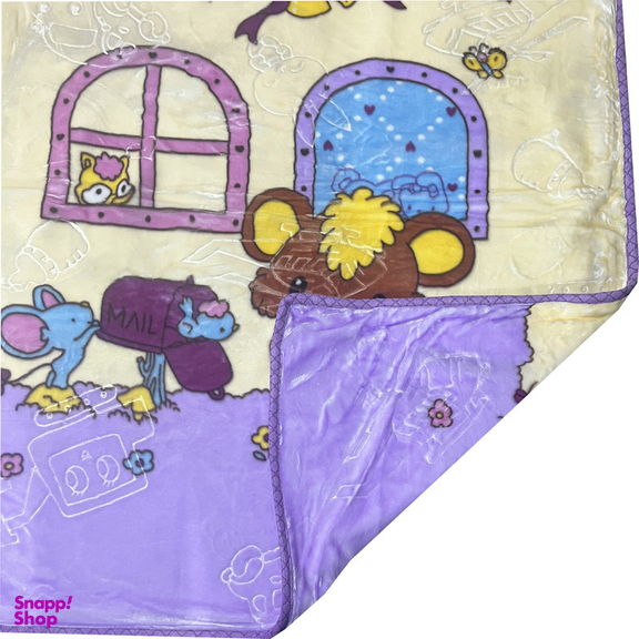 پتو کودک مدل خرس نامه رسان سایز 120×100 سانتی متر