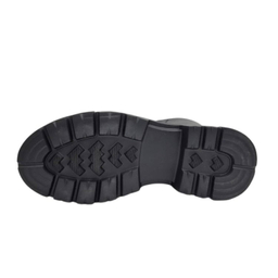 نیم بوت طبی مردانه چرم ریباری مدل Z27 رنگ مشکی