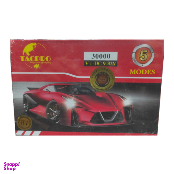 هدلایت خودرو تک پرو مدل چهار رنگ پنج حالته H7