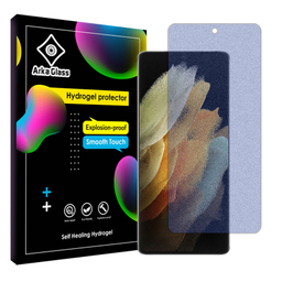 محافظ صفحه نمایش مات آنتی بلو آرکا گلس مدل Tough مناسب گوشی موبایل سامسونگ Galaxy S21 Ultra 5G