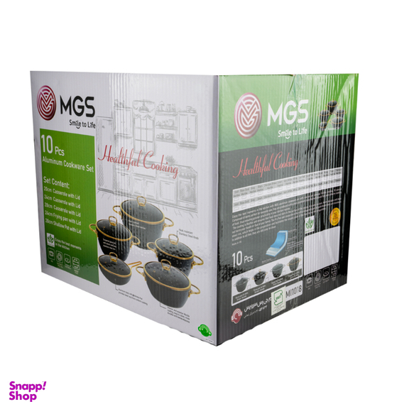 سرویس پخت و پز 10 پارچه ام جی اس طرح ماینز کد 5632