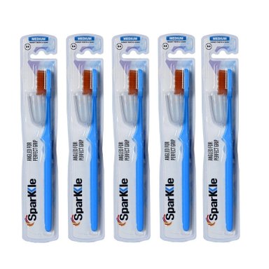 مسواک اسپارکل مدل s4 pro بسته 5 عددی با برس متوسط