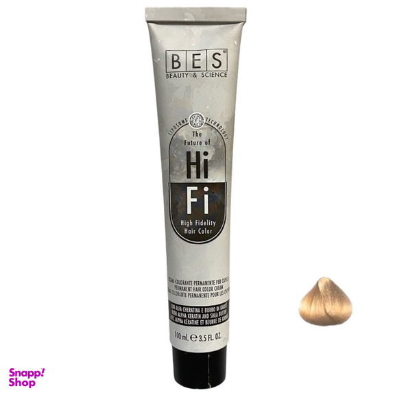 رنگ مو بس شماره 8.0 حجم 100 میلی لیتر رنگ بلوند روشن