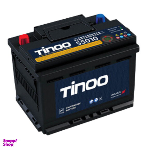 باتری خودرو 50 آمپر آکو باتری مدل تینو قالب کوچک