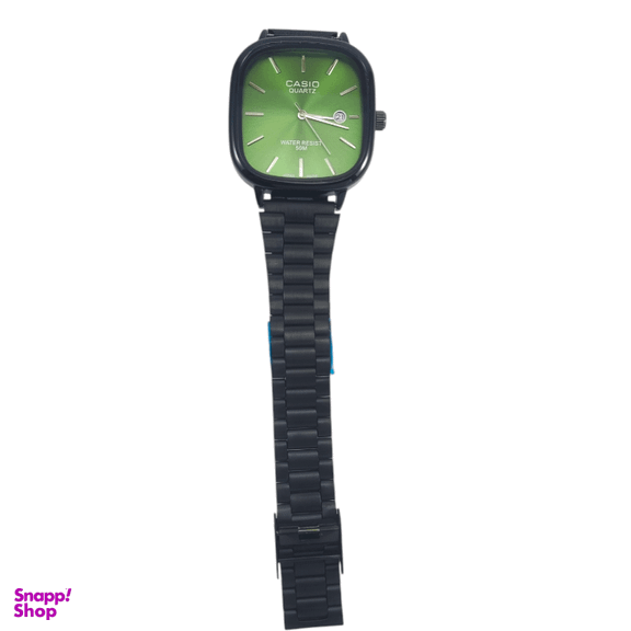 ساعت عقربه ای مردانه کاسیو کد s002 رنگ سبز