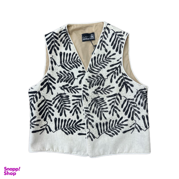 جلیقه رسمی زنانه مدل کیمیا کد 100033 رنگ سفید