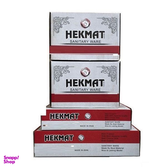 شیر سرویس بهداشتی حکمت نشان مدل قاصدک MT به همره شلنگ