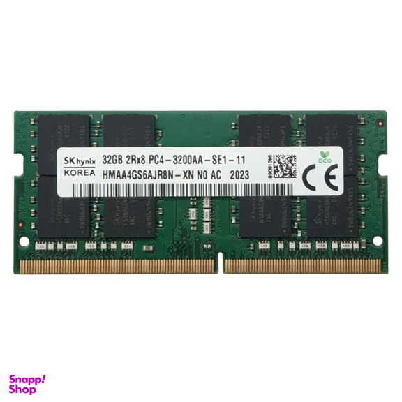 رم لپ تاپ اس کی هاینیکس مدل DDR4 3200MHz ظرفیت 32 گیگابایت