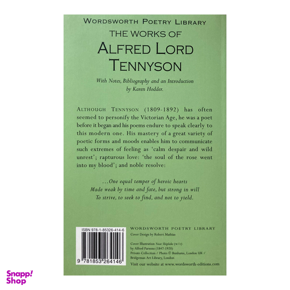 کتاب The Works of Alfred Lord Tennyson اثر Alfred Lord Tennyson hkjahvhj وردز ورث ادیشن