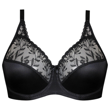 سوتین زنانه شاندرمن مدل فنردار مارانتا کد 5080-2280-04 رنگ مشکی