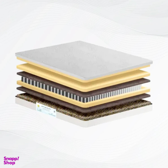 تشک مموری فوم یک نفره رویال خواب آسایش مدل درا سایز 90×200 سانتی متر