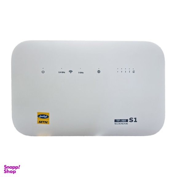 مودم 4G/TD-LTE ایرانسل مدل TF-i60 S1 به همراه سیم کارت و 100 گیگابایت اینترنت 3 ماهه