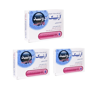 پک آبرسان عمقی چشم و تسکین سریع خشکی چشم ایران دارو مجموعه 3 عددی