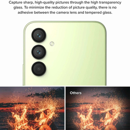 محافظ لنز دوربین اپیکوی مدل HD-ColorLenz مناسب برای گوشی موبایل سامسونگ Galaxy S24 FE
