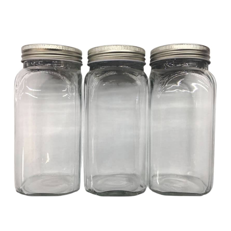 بانکه حبوبات و ادویه مدل کتیبه کد 02 مجموعه ۳ عددی