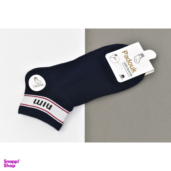 جوراب ساق کوتاه زنانه پادوک مدل سونا کد M5125 مجموعه 3 عددی