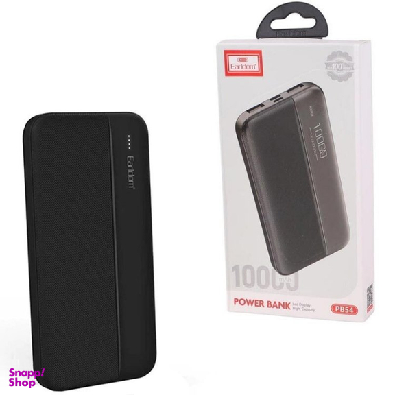 پاوربانک ارلدام مدل ET-PB54 ظرفیت 10000 میلی آمپر ساعت