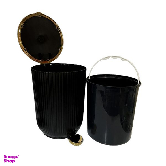 ست سرویس بهداشتی 6 پارچه همارا مدل پدالی زبرا
